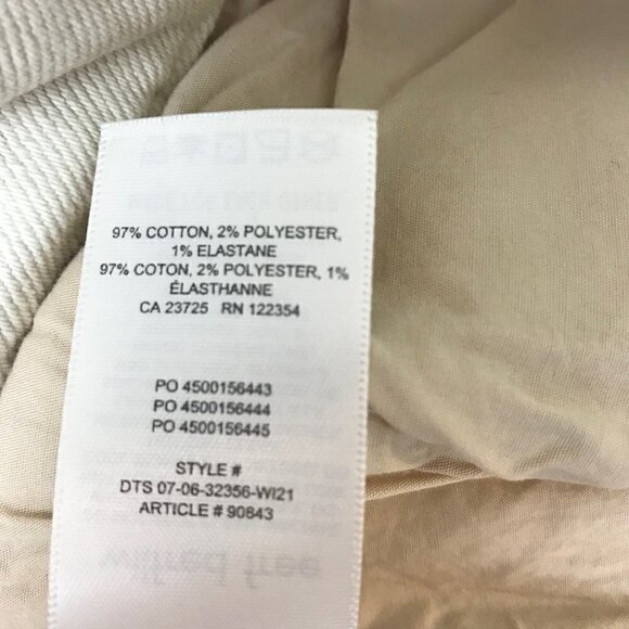 NWT Aritzia Wilfred Free Modern Cargo Pant High-waisted pants Beige Size 10 - Picture 9 of 10